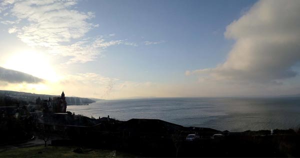 Cycle to survey in Wemyss Bay